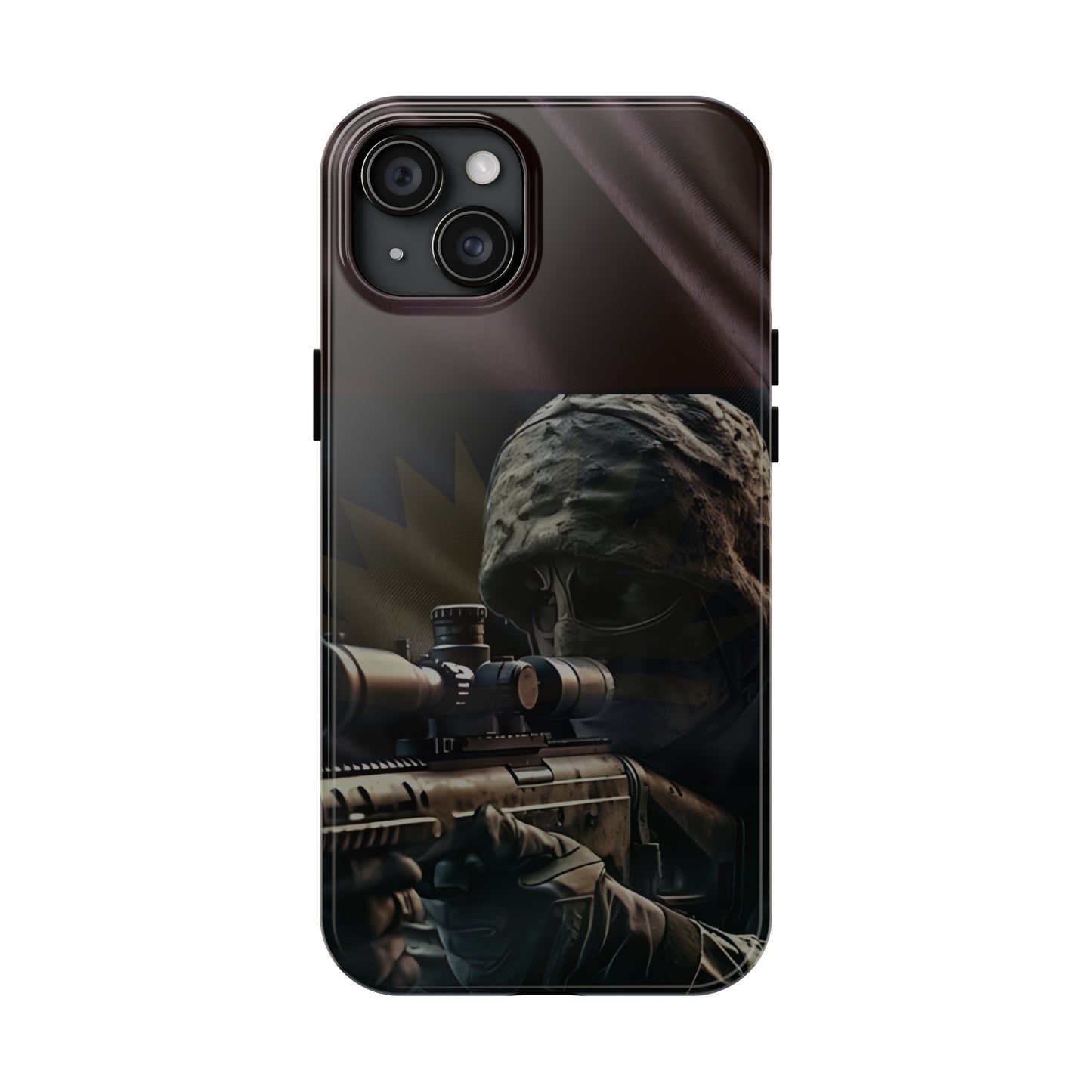 Biafra Soldier IV - Tough iPhone Cases (iPhone 7, 8, X, 11, 12, 13, 14, 15)