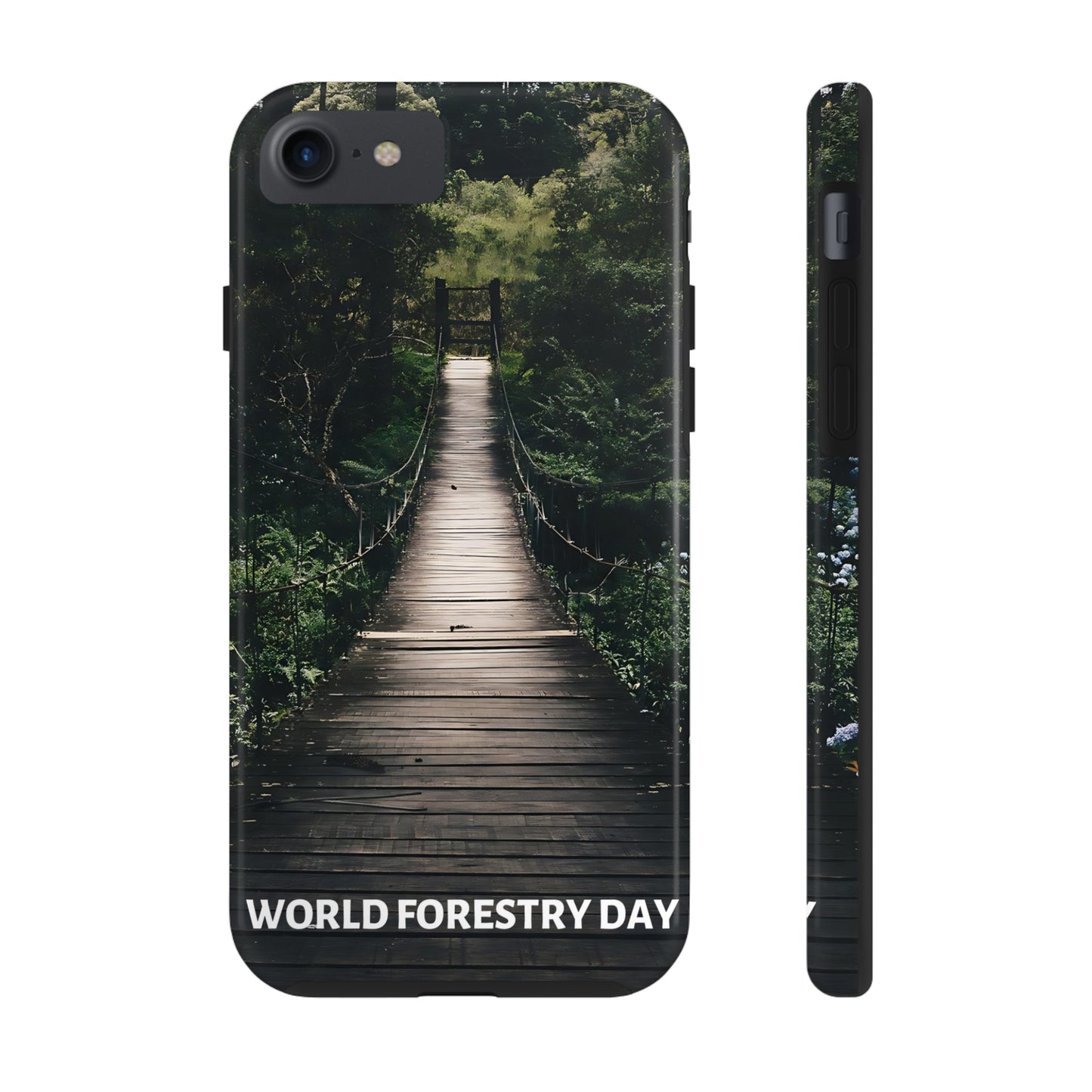 World Forest Day - Tough iPhone Cases (iPhone 7, 8, X, 11, 12, 13, 14, 15)