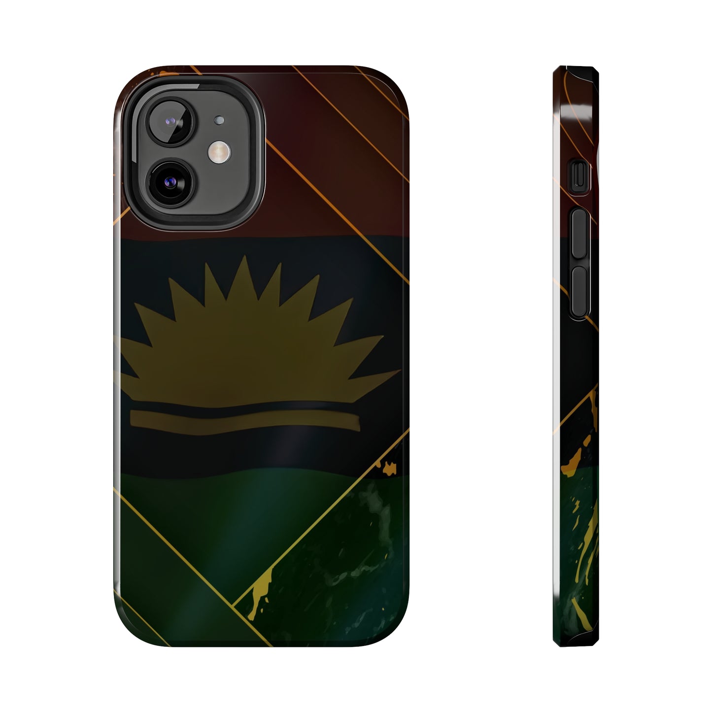 Focus, United States of Biafra - Tough iPhone Cases (iPhone 7, 8, X, 11, 12, 13, 14, 15)