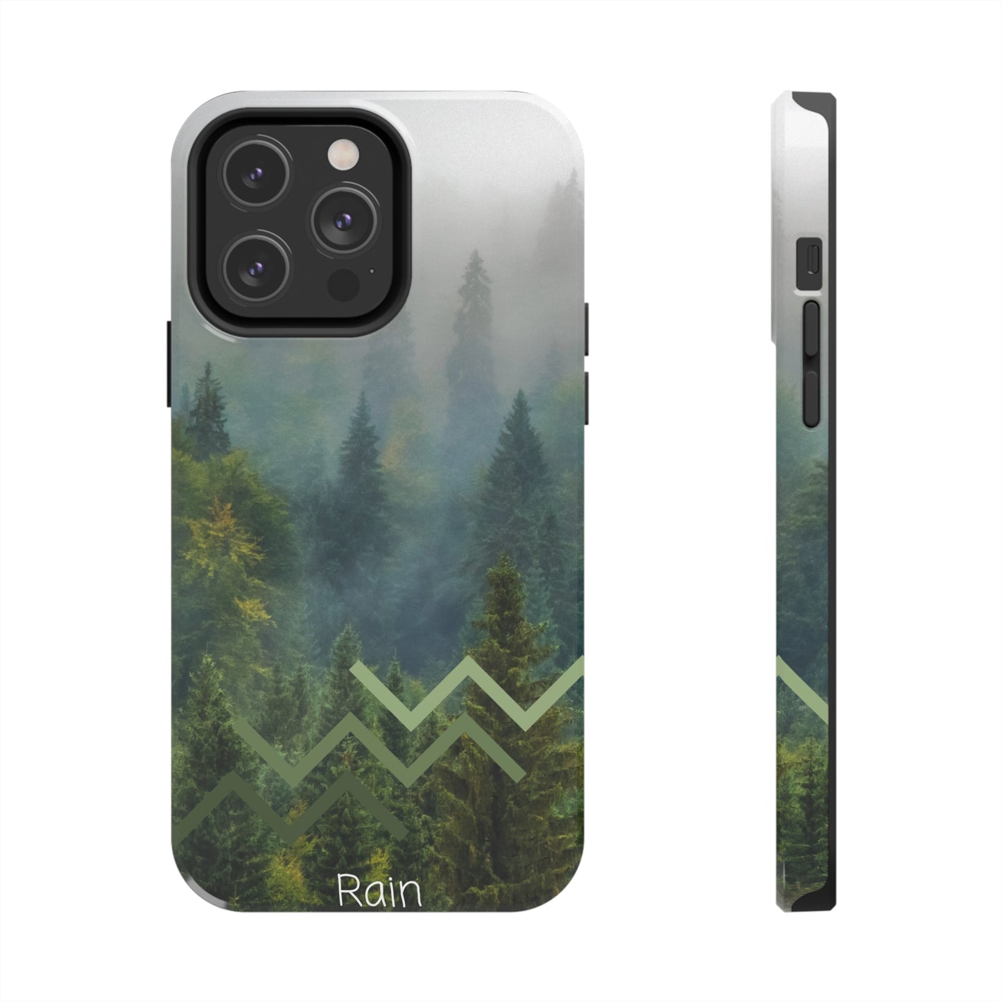 Rain Forest - Tough iPhone Cases (iPhone 7, 8, X, 11, 12, 13, 14, 15)