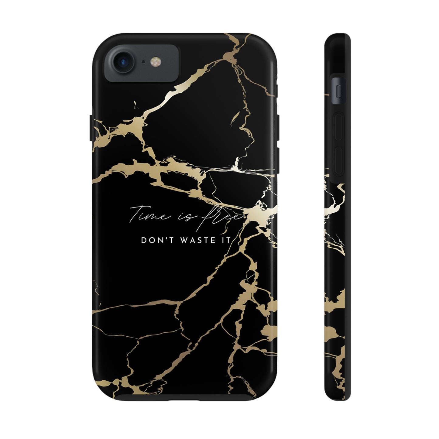 Time is Free - Tough iPhone Cases (iPhone 7, 8, X, 11, 12, 13, 14, 15)