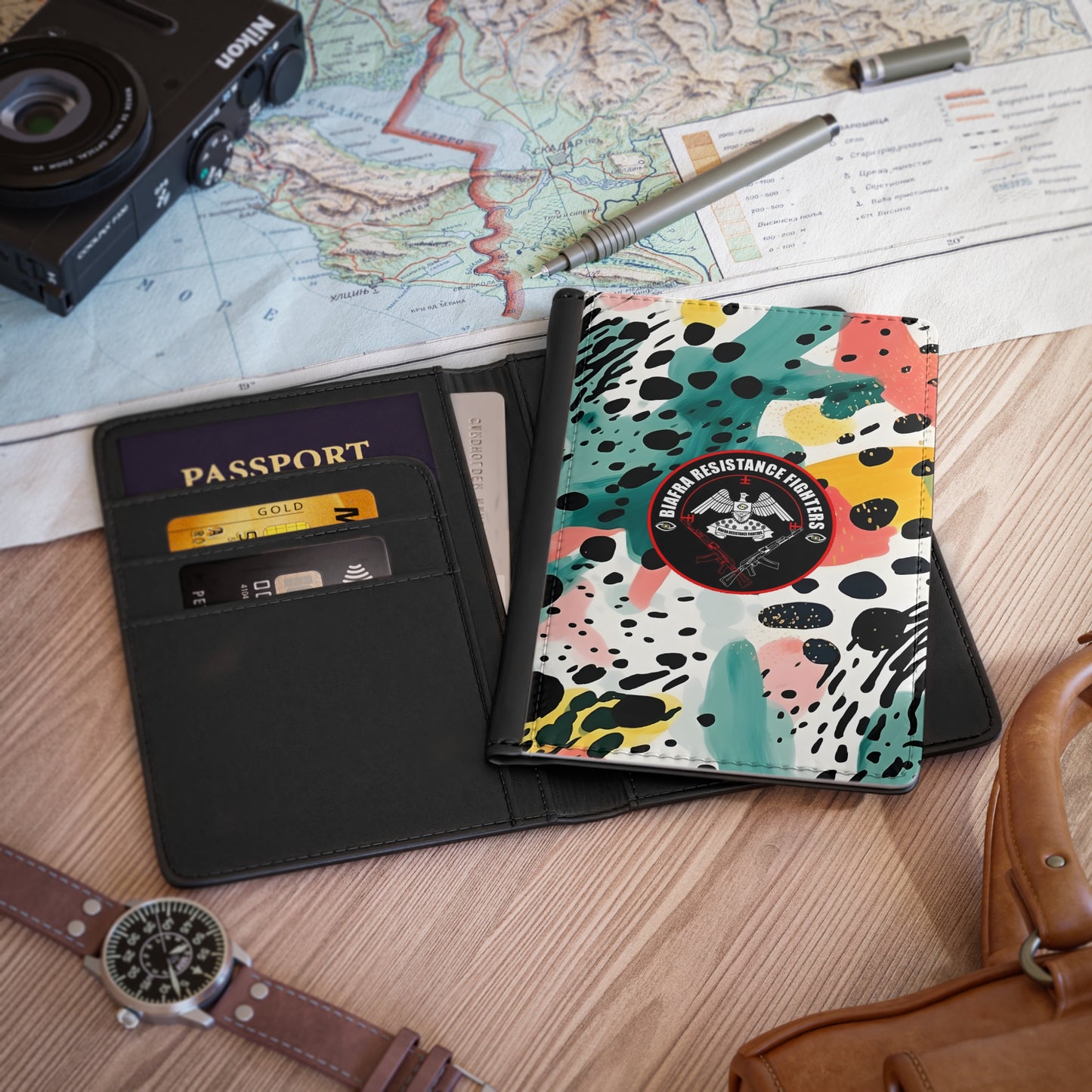 Biafra Defense Fighters Passport Cover