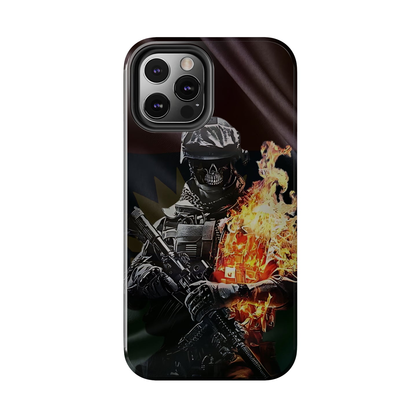 Biafra Soldier VIII - Tough iPhone Cases (iPhone 7, 8, X, 11, 12, 13, 14, 15)