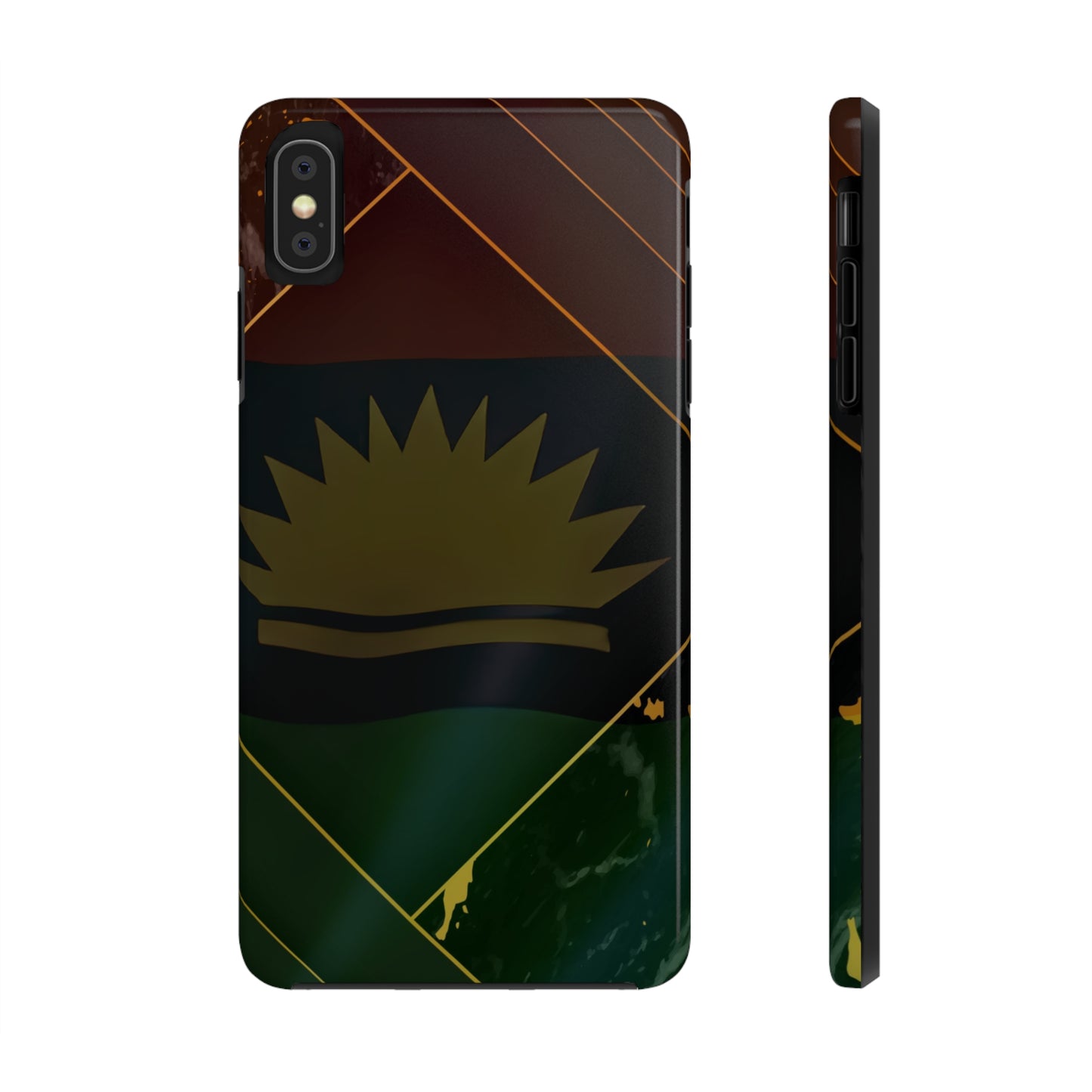 Focus, United States of Biafra - Tough iPhone Cases (iPhone 7, 8, X, 11, 12, 13, 14, 15)