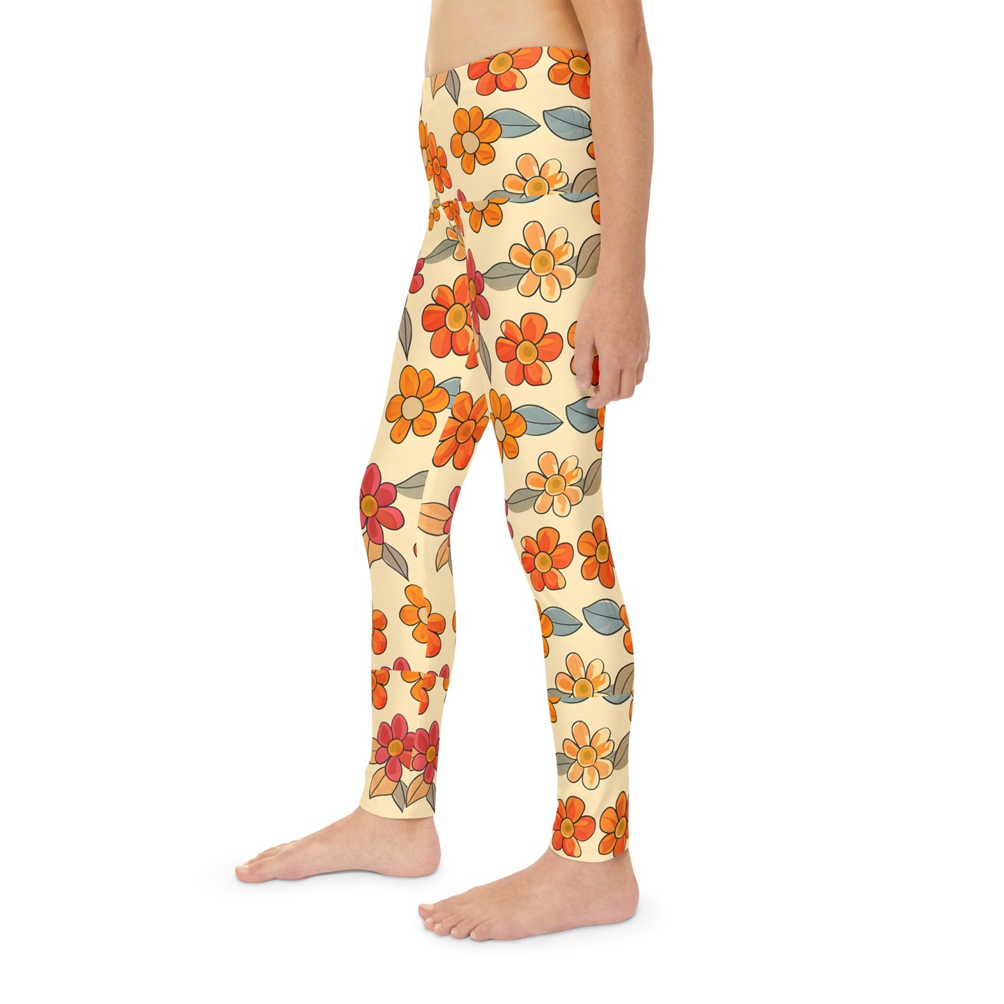 Petals Youth Full-Length Leggings