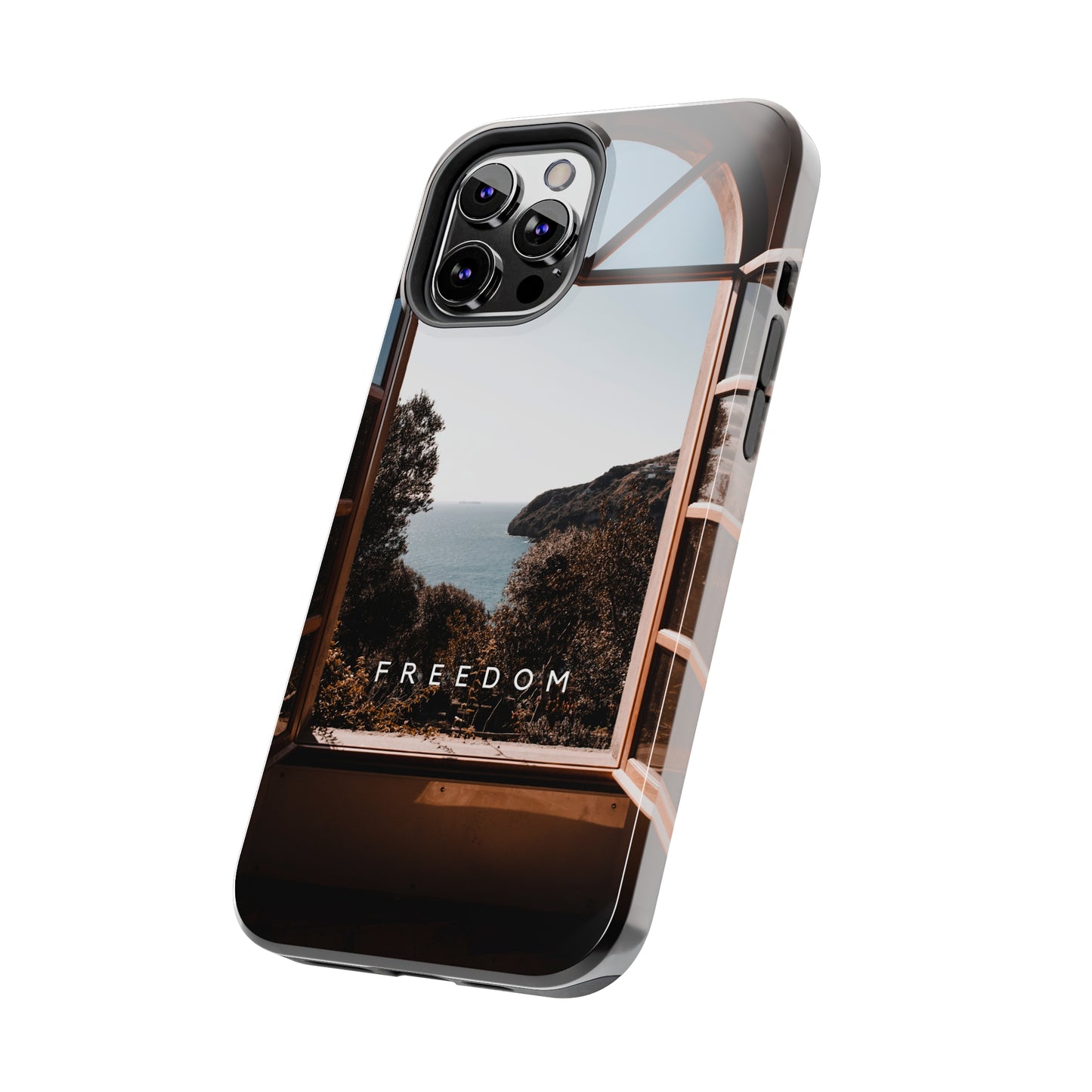 Freedom Awaits - Tough iPhone Cases (iPhone 7, 8, X, 11, 12, 13, 14, 15)