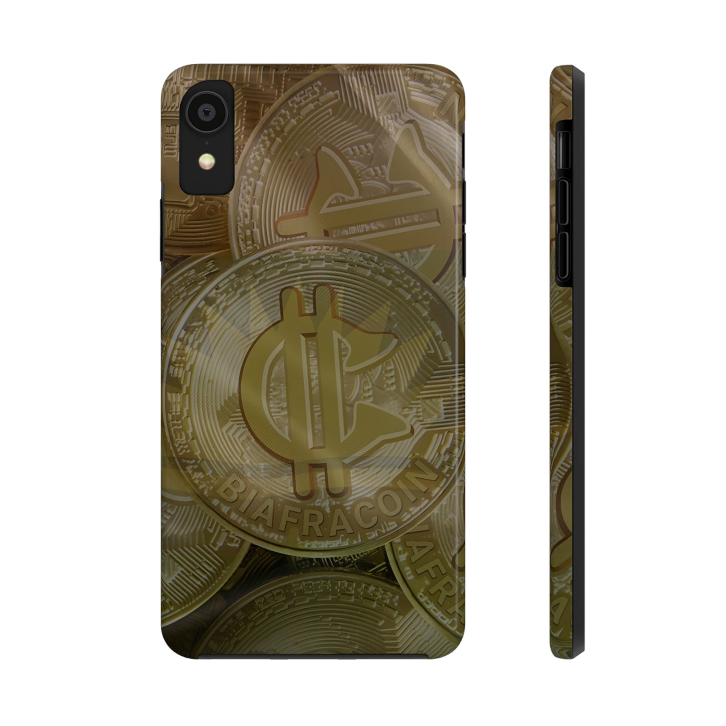 BiafraCoin Ejemma - Tough iPhone Cases (iPhone 7, 8, X, 11, 12, 13, 14, 15)