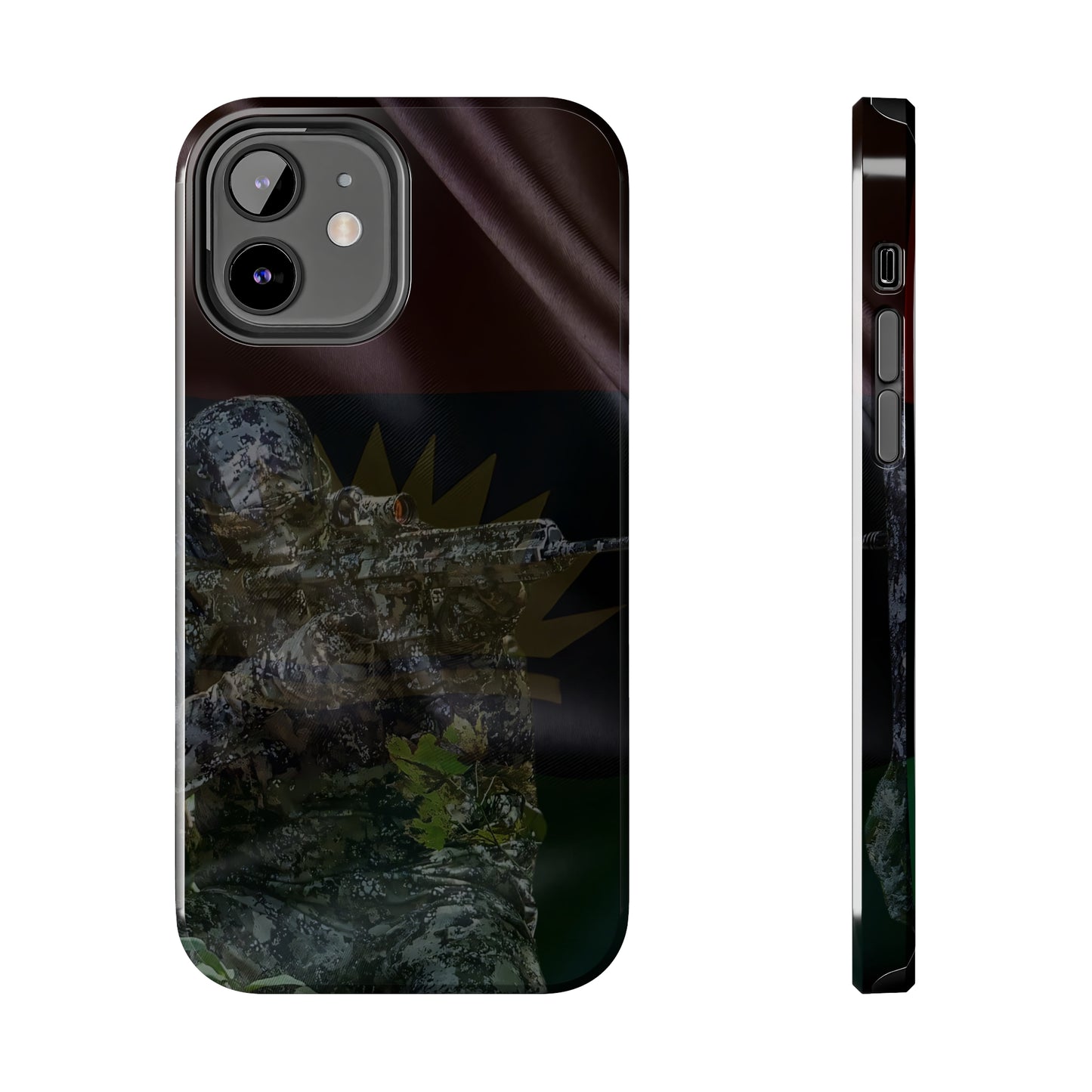 Biafra Soldier IX - Tough iPhone Cases (iPhone 7, 8, X, 11, 12, 13, 14, 15)