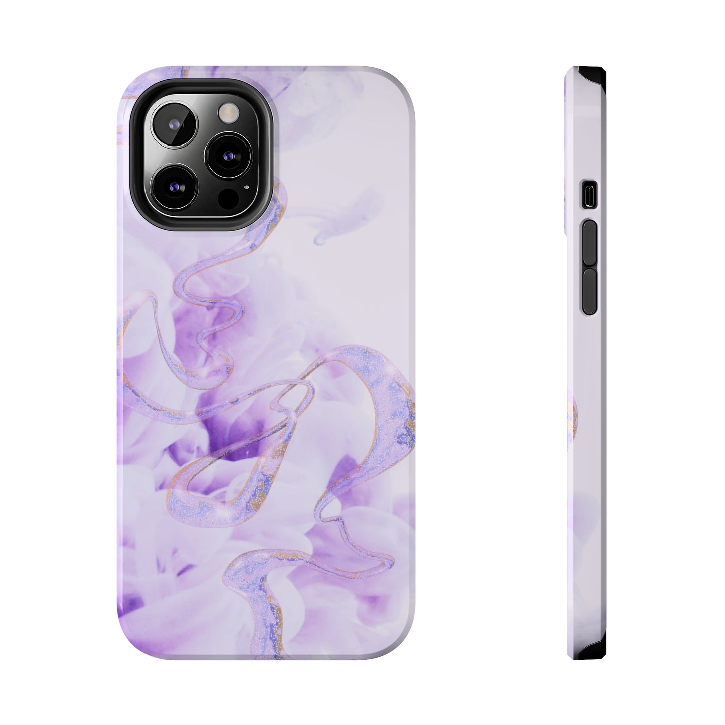 Purple Drop - Tough iPhone Cases (iPhone 7, 8, X, 11, 12, 13, 14, 15)