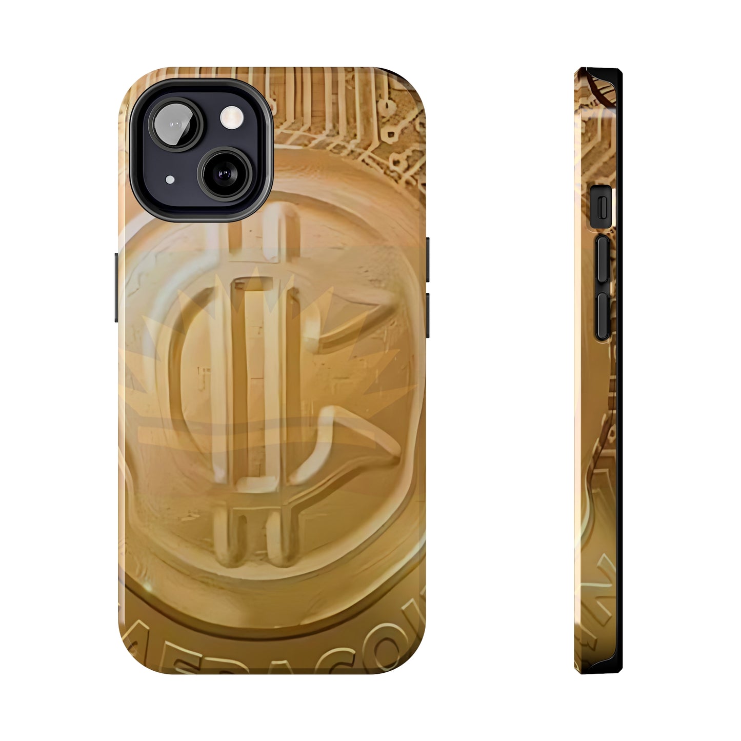 Ejemma BiafraCoin - Tough iPhone Cases (iPhone 7, 8, X, 11, 12, 13, 14, 15)