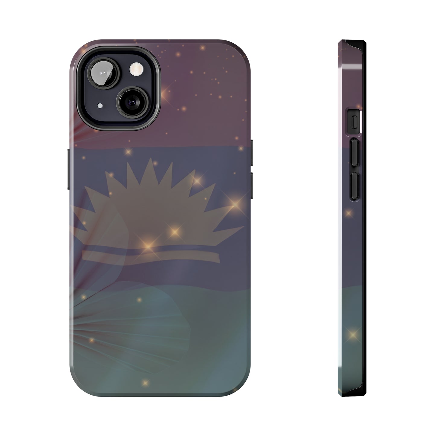 United States of Biafra Flag Flower Blend 4 - Tough iPhone Cases (iPhone 7, 8, X, 11, 12, 13, 14, 15)