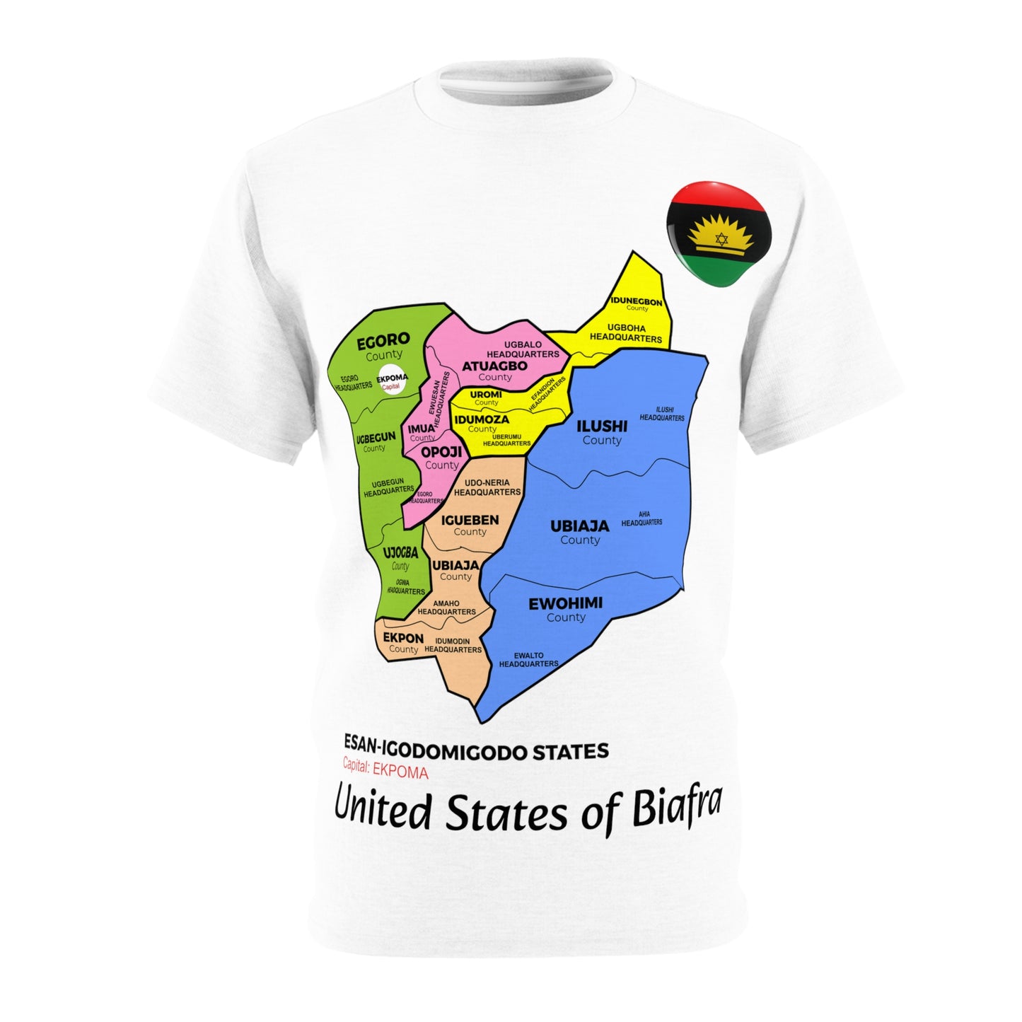 Esan-Igodomigodo State, United States of Biafra T-Shirt