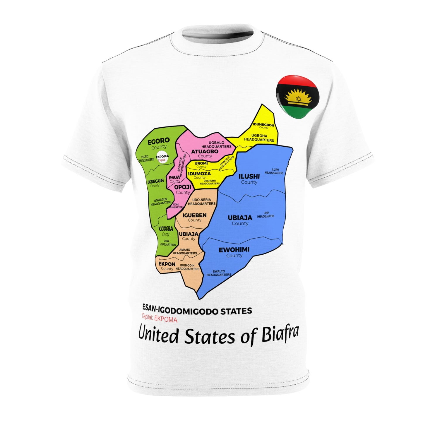 Esan-Igodomigodo State, United States of Biafra T-Shirt