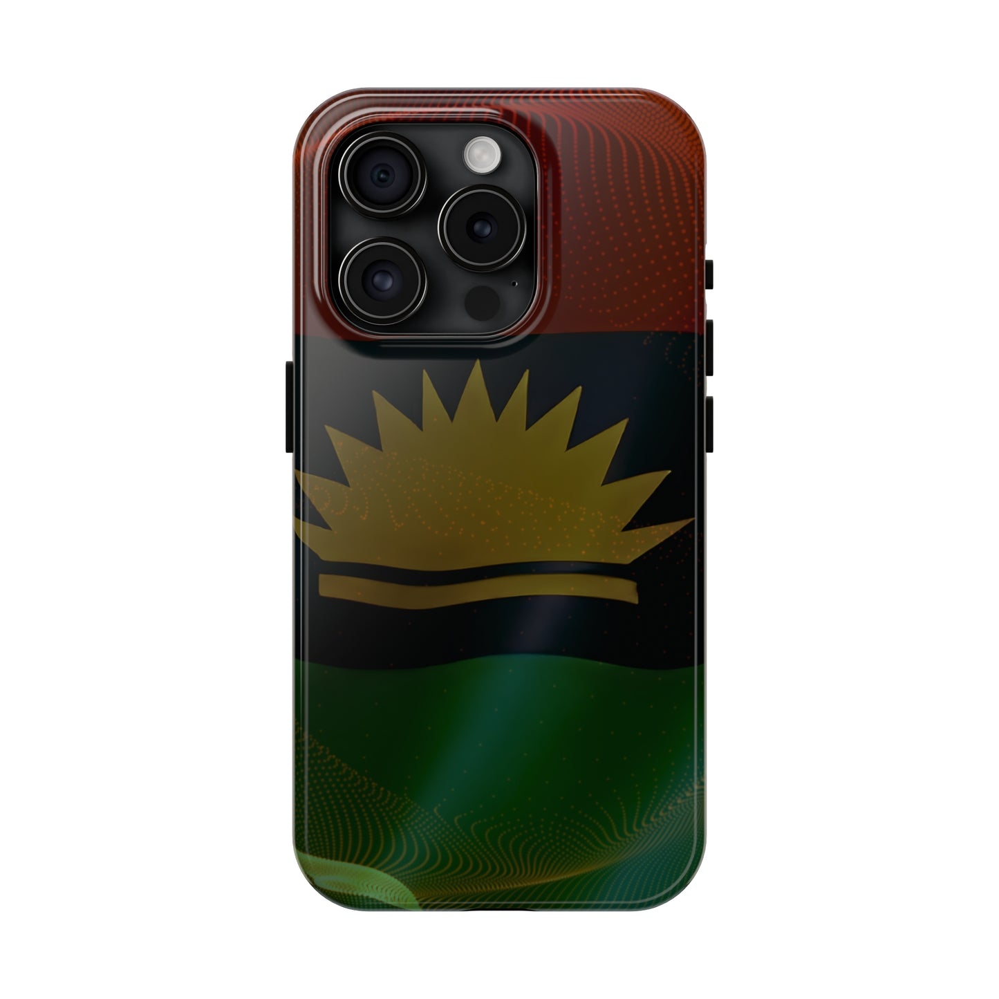 United States of Biafra Flag - Tough iPhone Cases (iPhone 7, 8, X, 11, 12, 13, 14, 15)