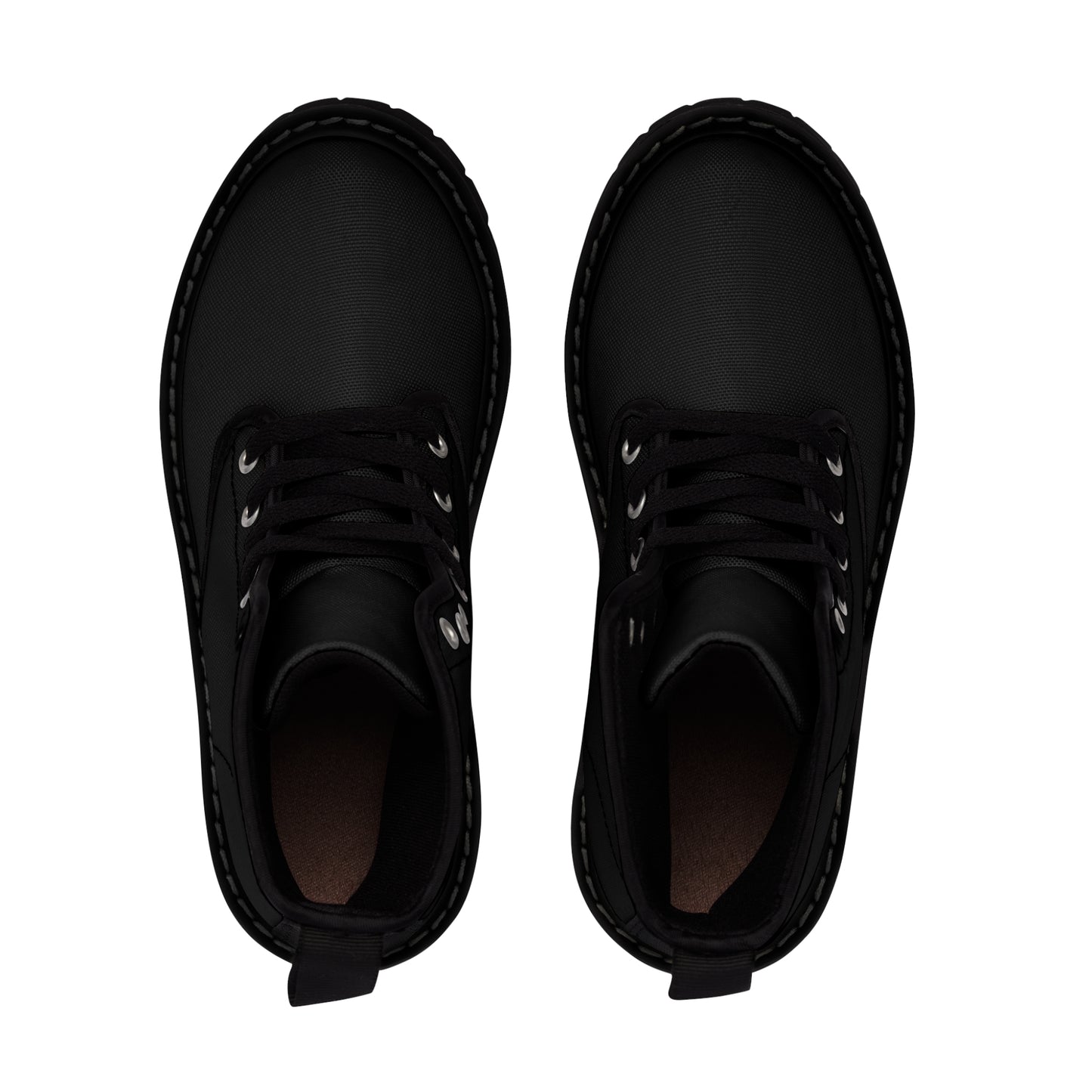 Black Men's Canvas Boots