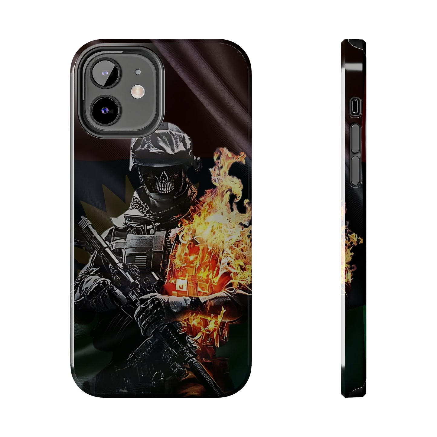 Biafra Soldier VIII - Tough iPhone Cases (iPhone 7, 8, X, 11, 12, 13, 14, 15)