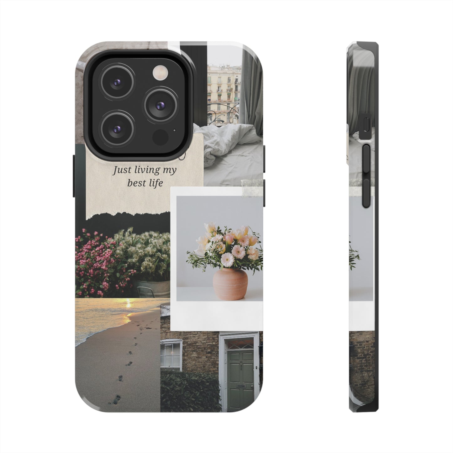 Just Living My Best Life - Tough iPhone Cases (iPhone 7, 8, X, 11, 12, 13, 14, 15)