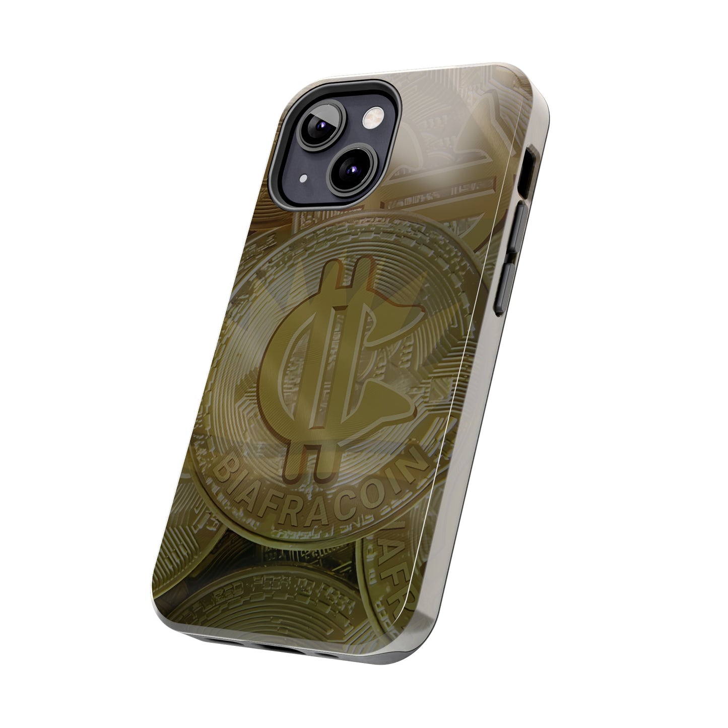 BiafraCoin Ejemma - Tough iPhone Cases (iPhone 7, 8, X, 11, 12, 13, 14, 15)