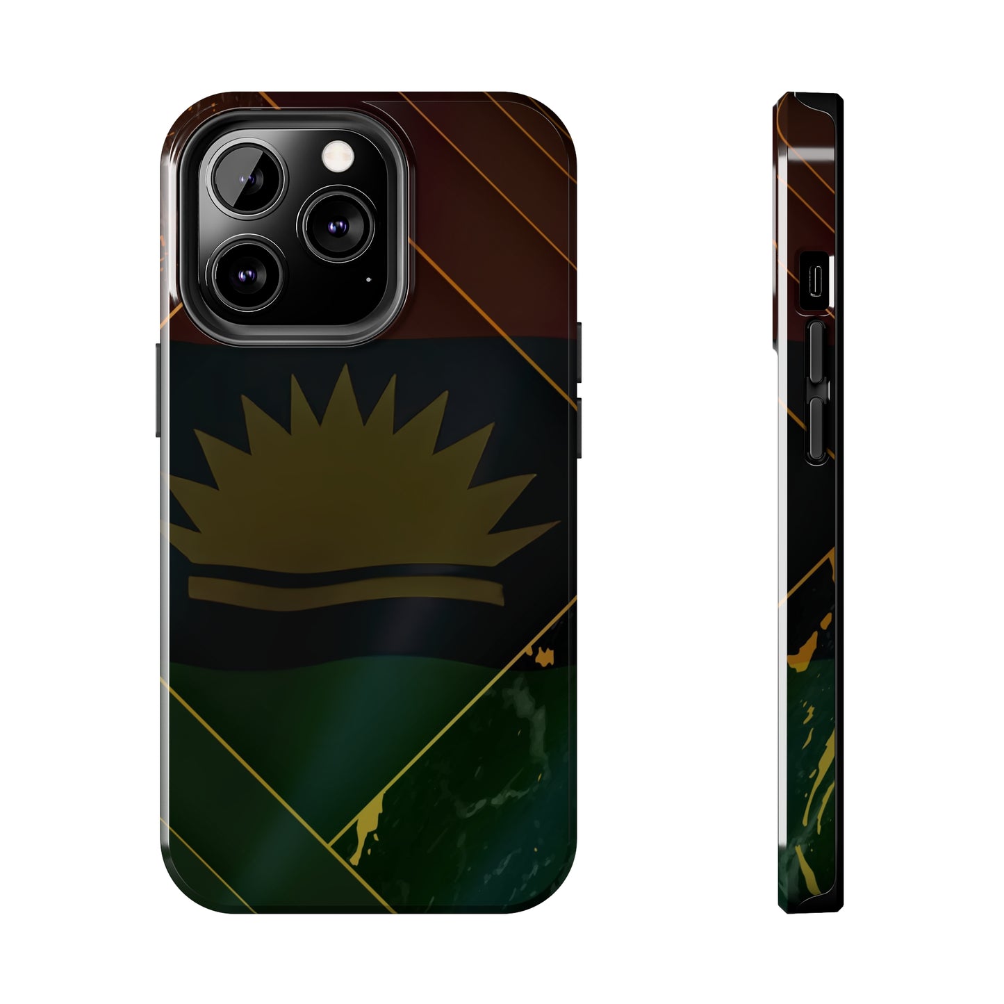 Focus, United States of Biafra - Tough iPhone Cases (iPhone 7, 8, X, 11, 12, 13, 14, 15)