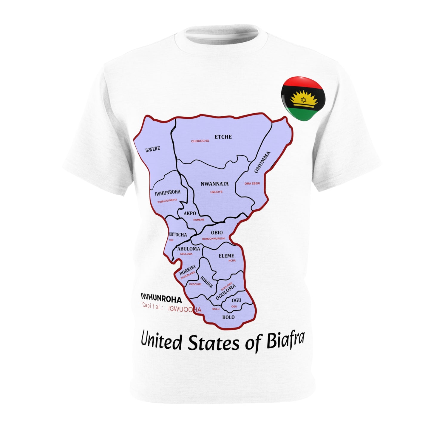 Iwhunroha State, United States of Biafra T-Shirt