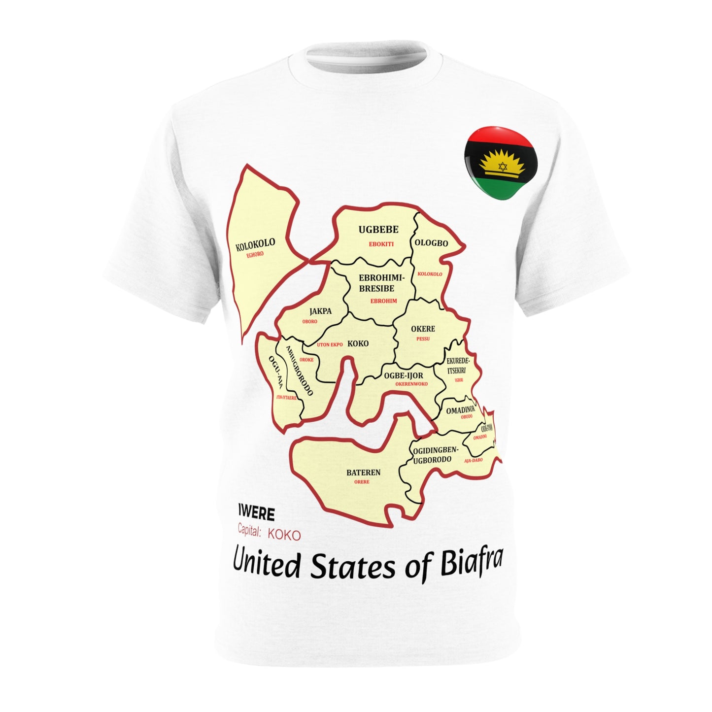Iwere State, United States of Biafra T-Shirt