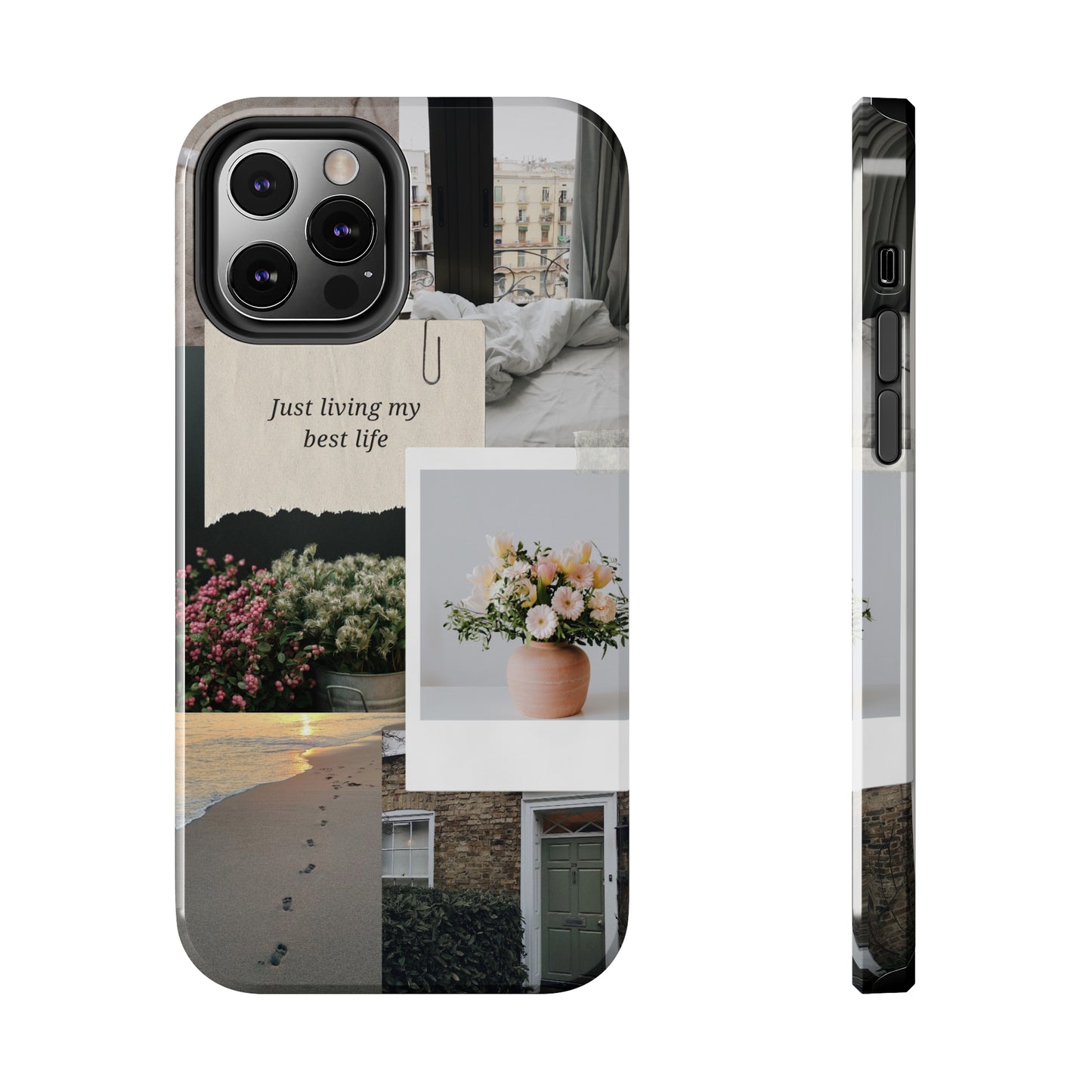 Just Living My Best Life - Tough iPhone Cases (iPhone 7, 8, X, 11, 12, 13, 14, 15)