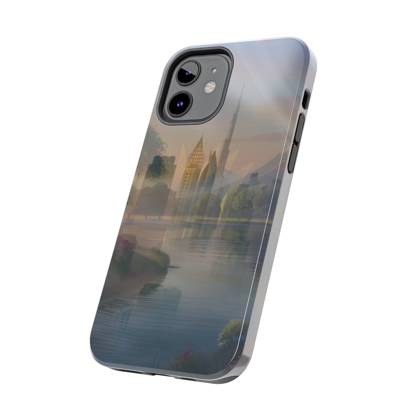 City Neighborhood Pond United States of Biafra - Tough iPhone Cases (iPhone 7, 8, X, 11, 12, 13, 14, 15)
