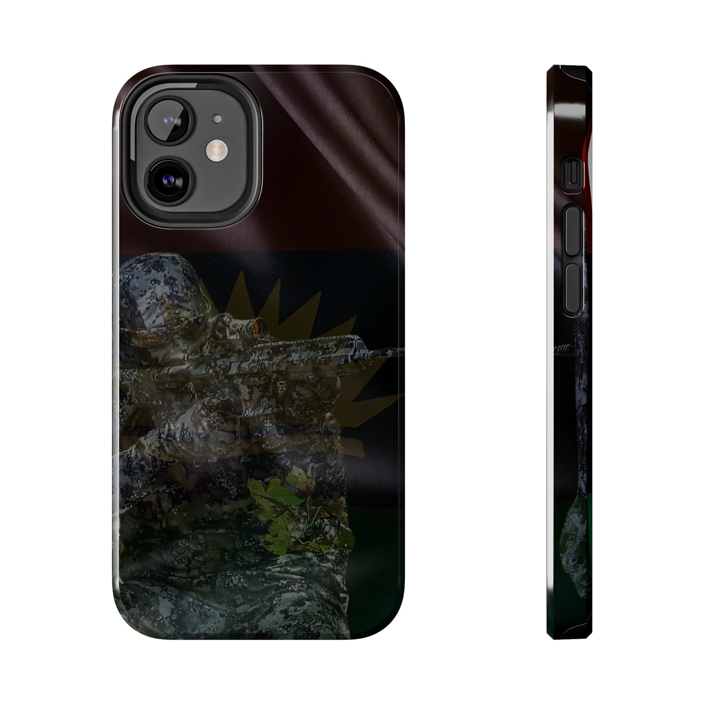 Biafra Soldier IX - Tough iPhone Cases (iPhone 7, 8, X, 11, 12, 13, 14, 15)