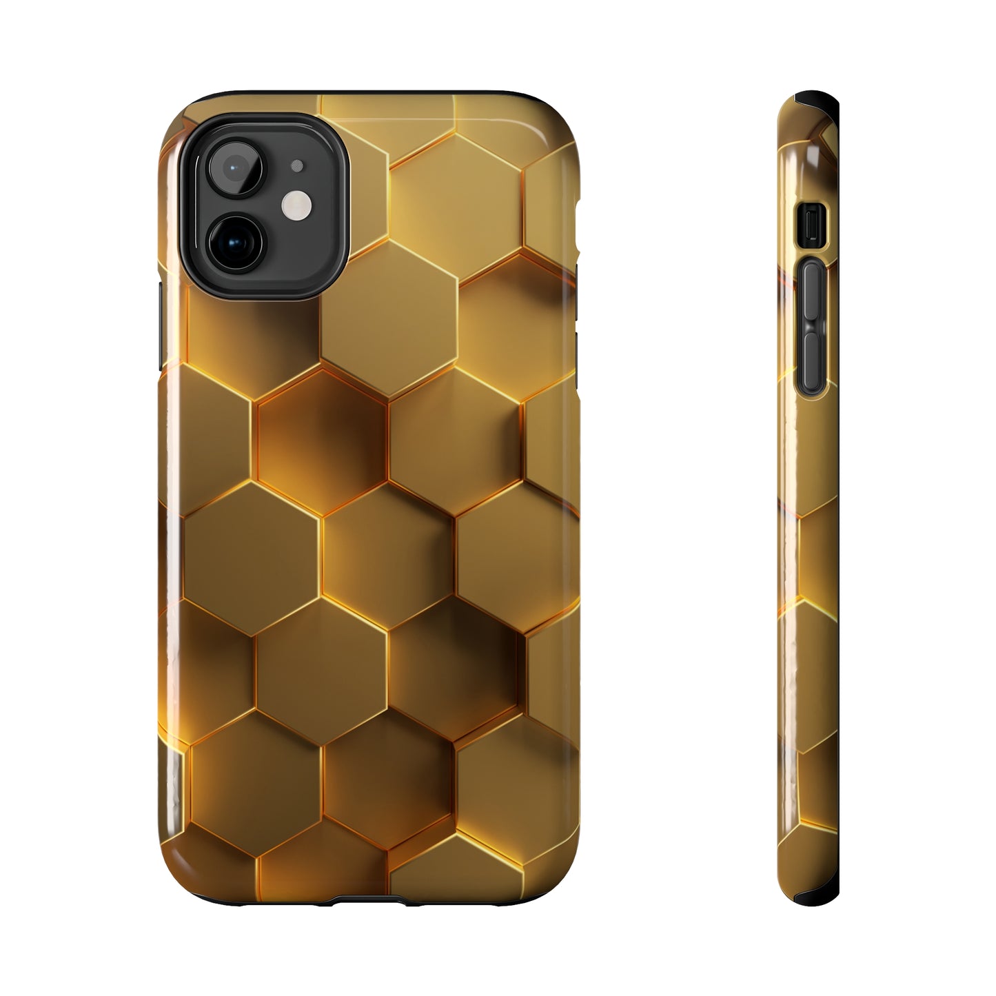 Hexagon Hive - Tough iPhone Cases (iPhone 7, 8, X, 11, 12, 13, 14, 15)