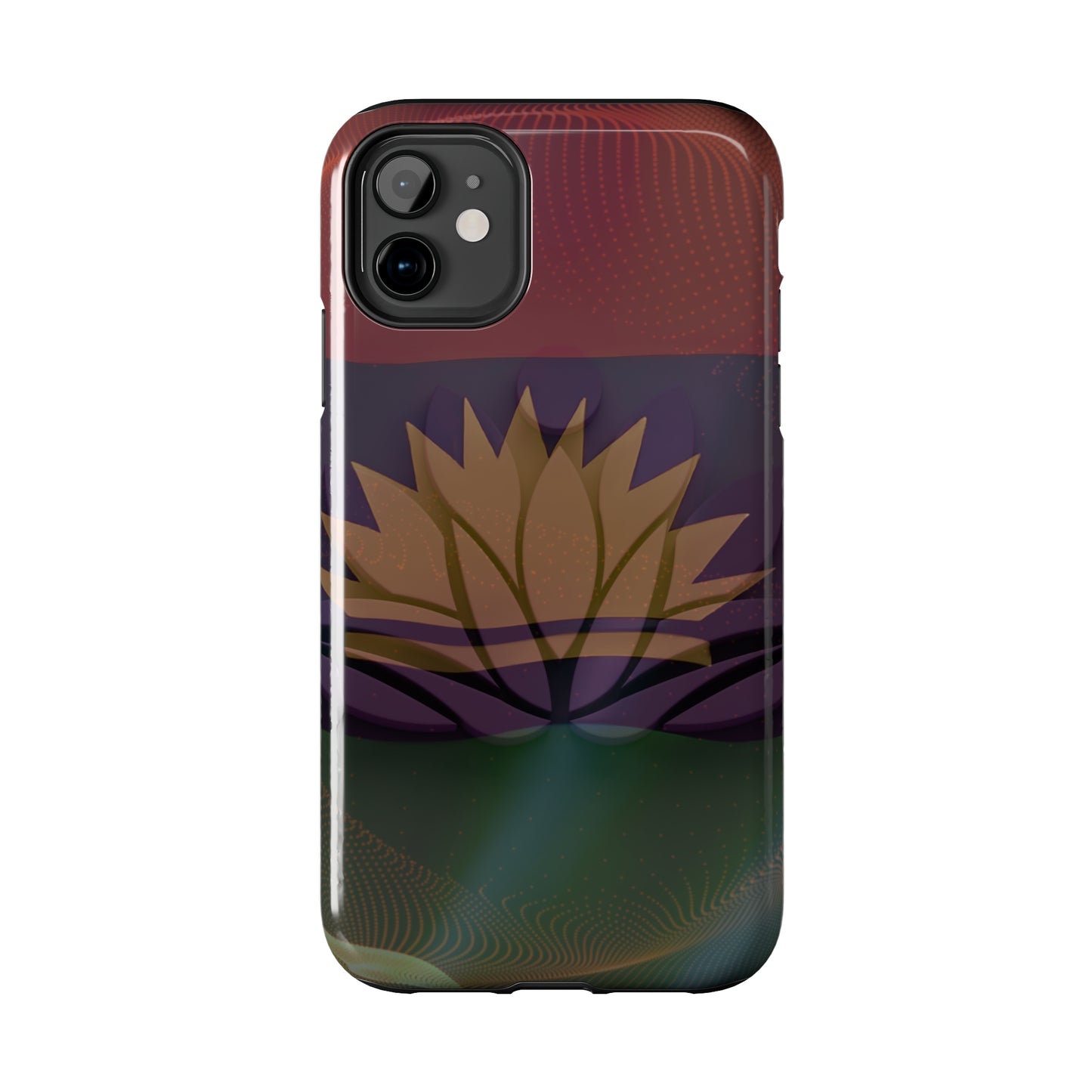 United States of Biafra Flag Flower Blend 1 - Tough iPhone Cases (iPhone 7, 8, X, 11, 12, 13, 14, 15)