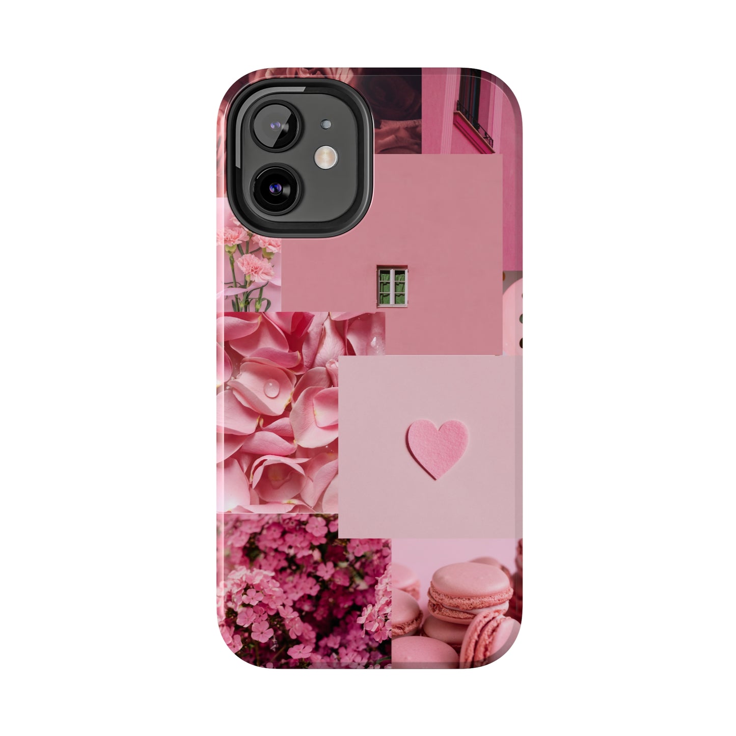 Pink Flowers - Tough iPhone Cases (iPhone 7, 8, X, 11, 12, 13, 14, 15)
