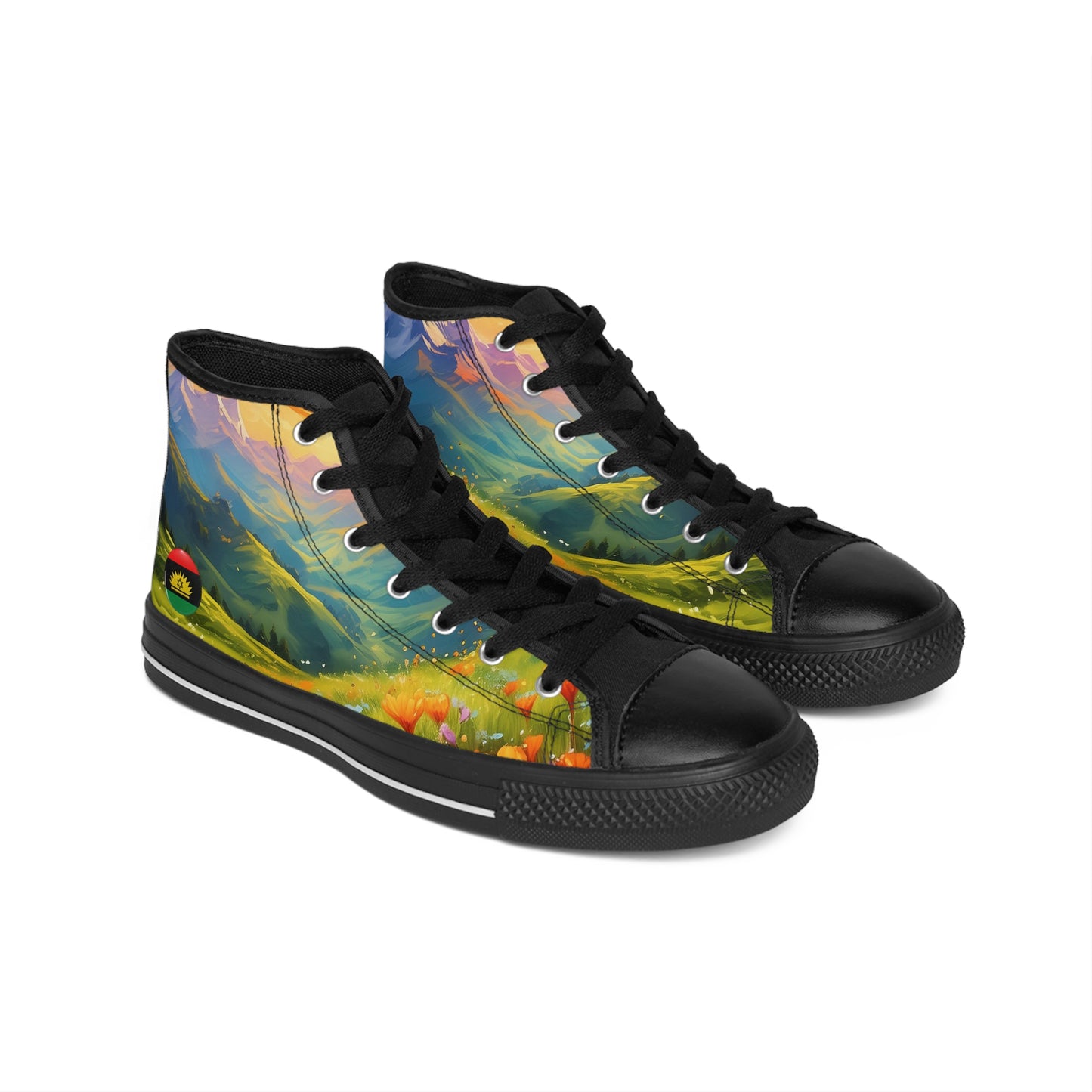 Spring Flowers Women's Classic Sneakers