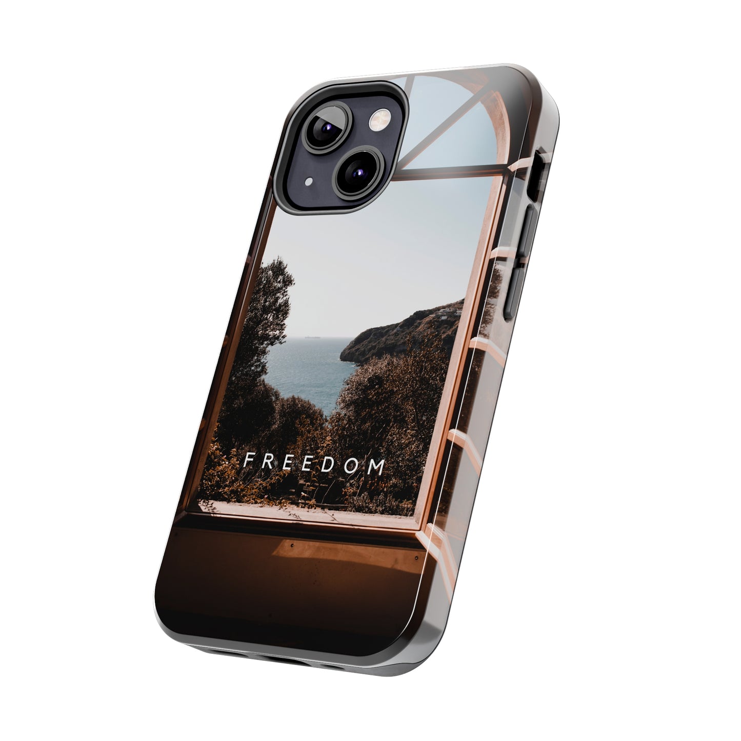 Freedom Awaits - Tough iPhone Cases (iPhone 7, 8, X, 11, 12, 13, 14, 15)