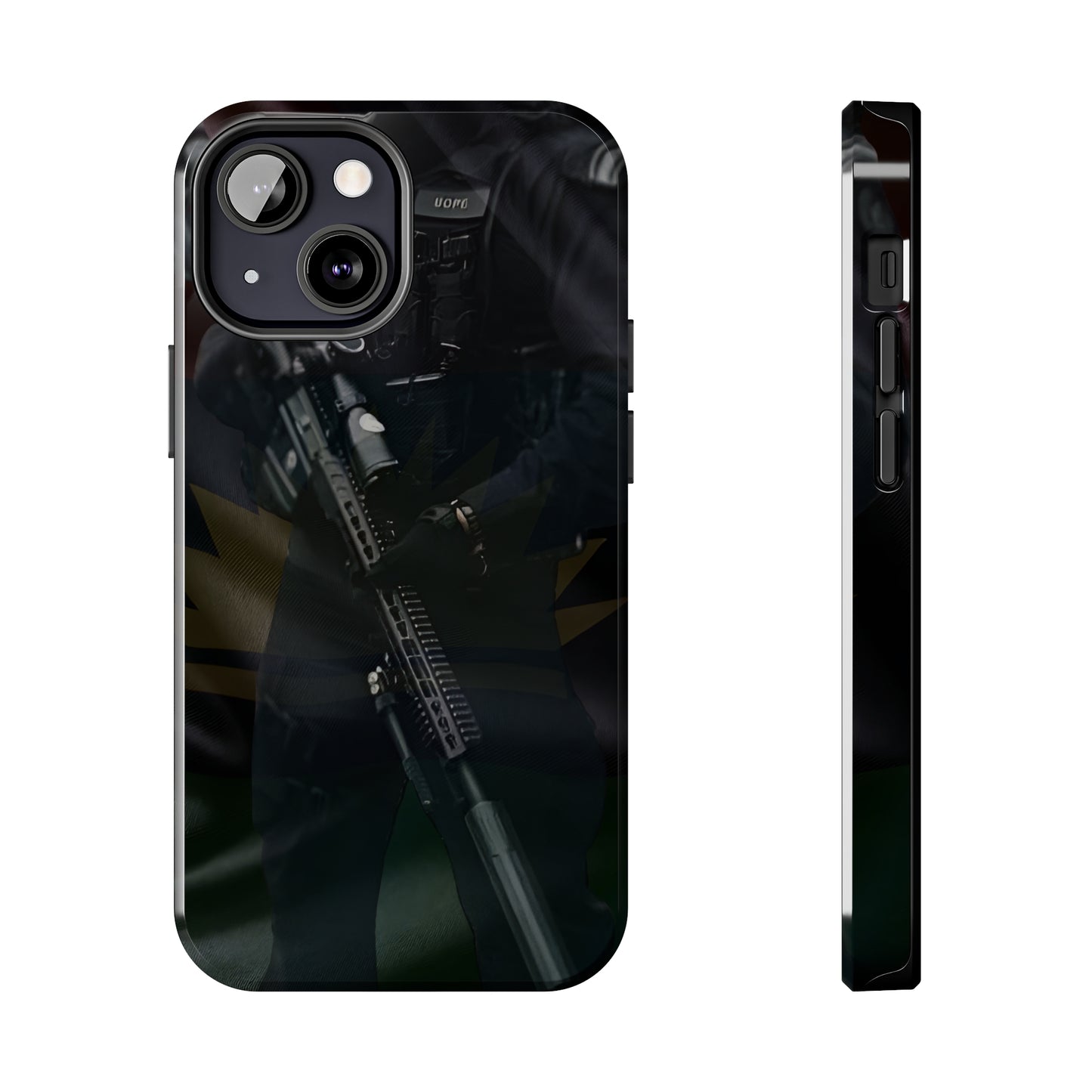 Biafra Soldier VI - Tough iPhone Cases (iPhone 7, 8, X, 11, 12, 13, 14, 15)
