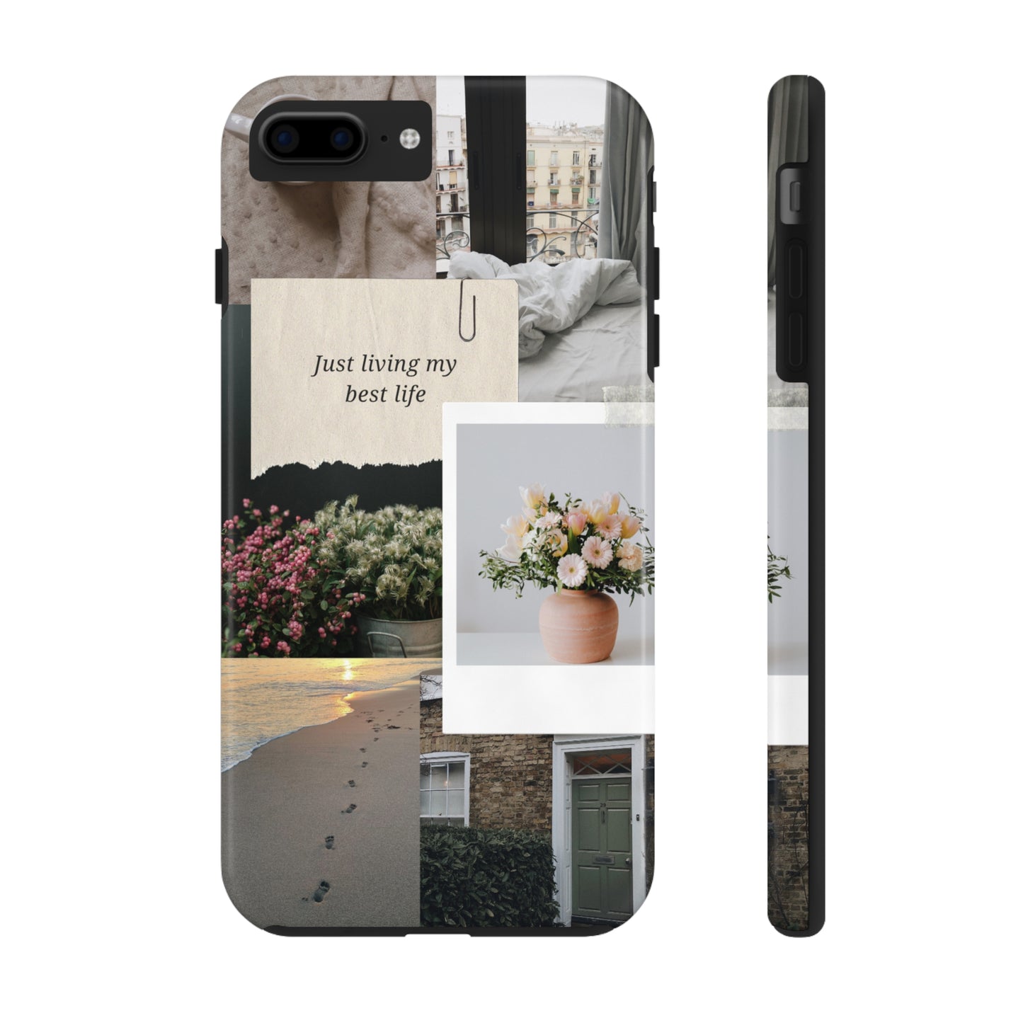 Just Living My Best Life - Tough iPhone Cases (iPhone 7, 8, X, 11, 12, 13, 14, 15)