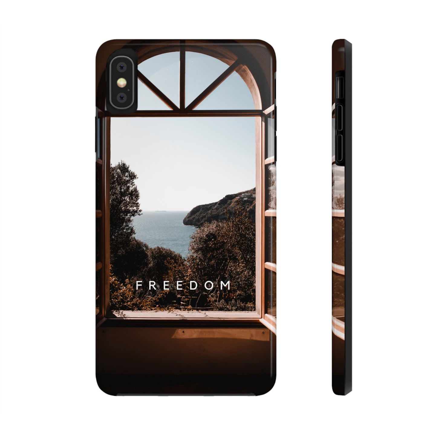 Freedom Awaits - Tough iPhone Cases (iPhone 7, 8, X, 11, 12, 13, 14, 15)