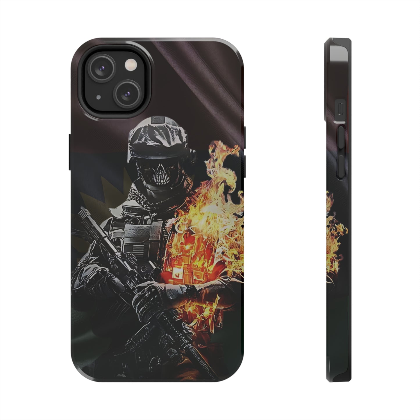 Biafra Soldier VIII - Tough iPhone Cases (iPhone 7, 8, X, 11, 12, 13, 14, 15)