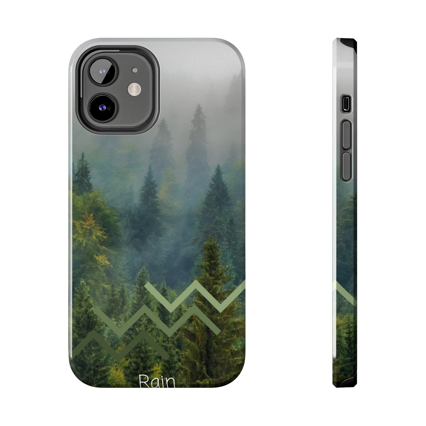 Rain Forest - Tough iPhone Cases (iPhone 7, 8, X, 11, 12, 13, 14, 15)