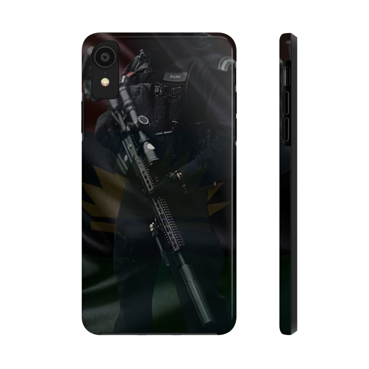 Biafra Soldier VI - Tough iPhone Cases (iPhone 7, 8, X, 11, 12, 13, 14, 15)