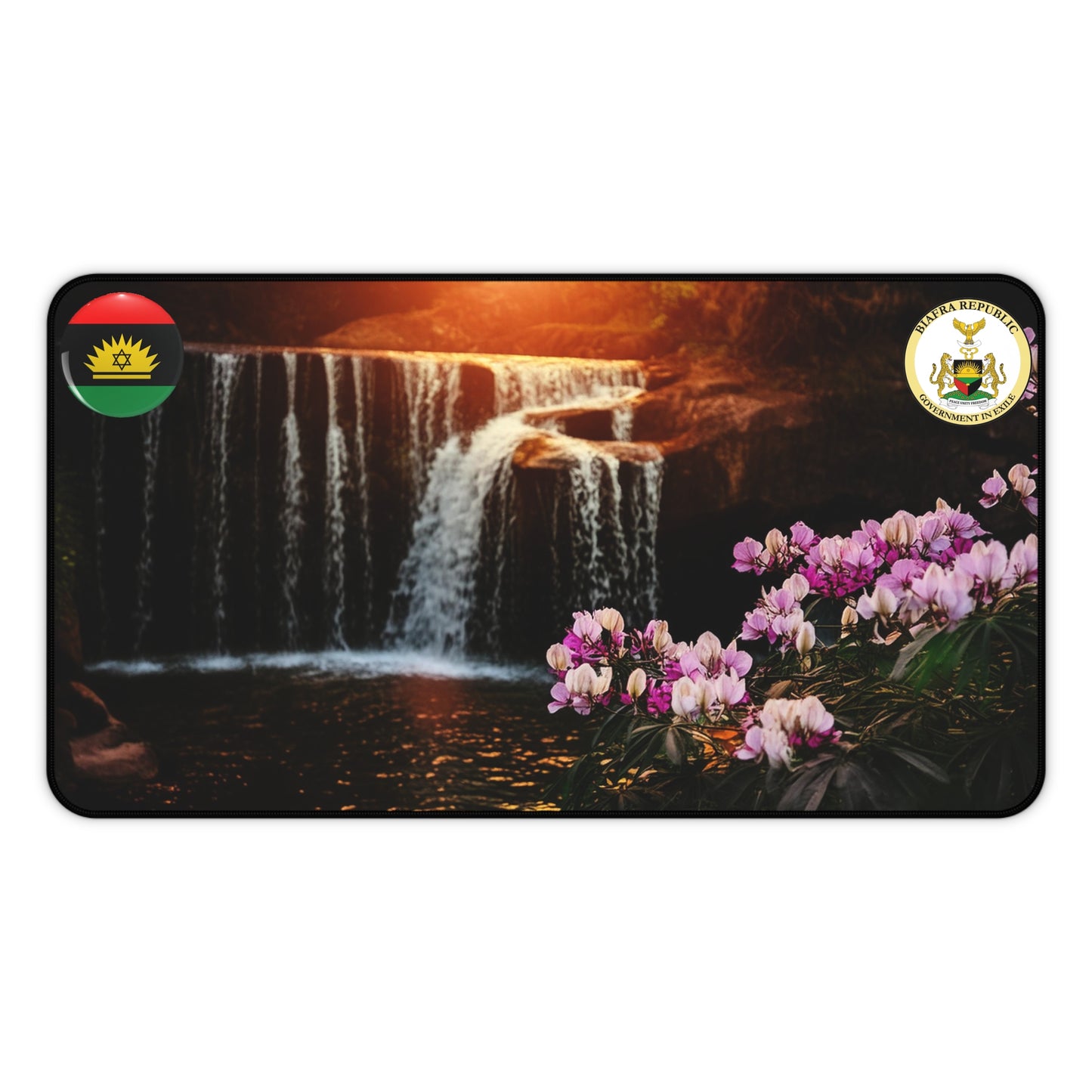 Waterfalls Desk Mat