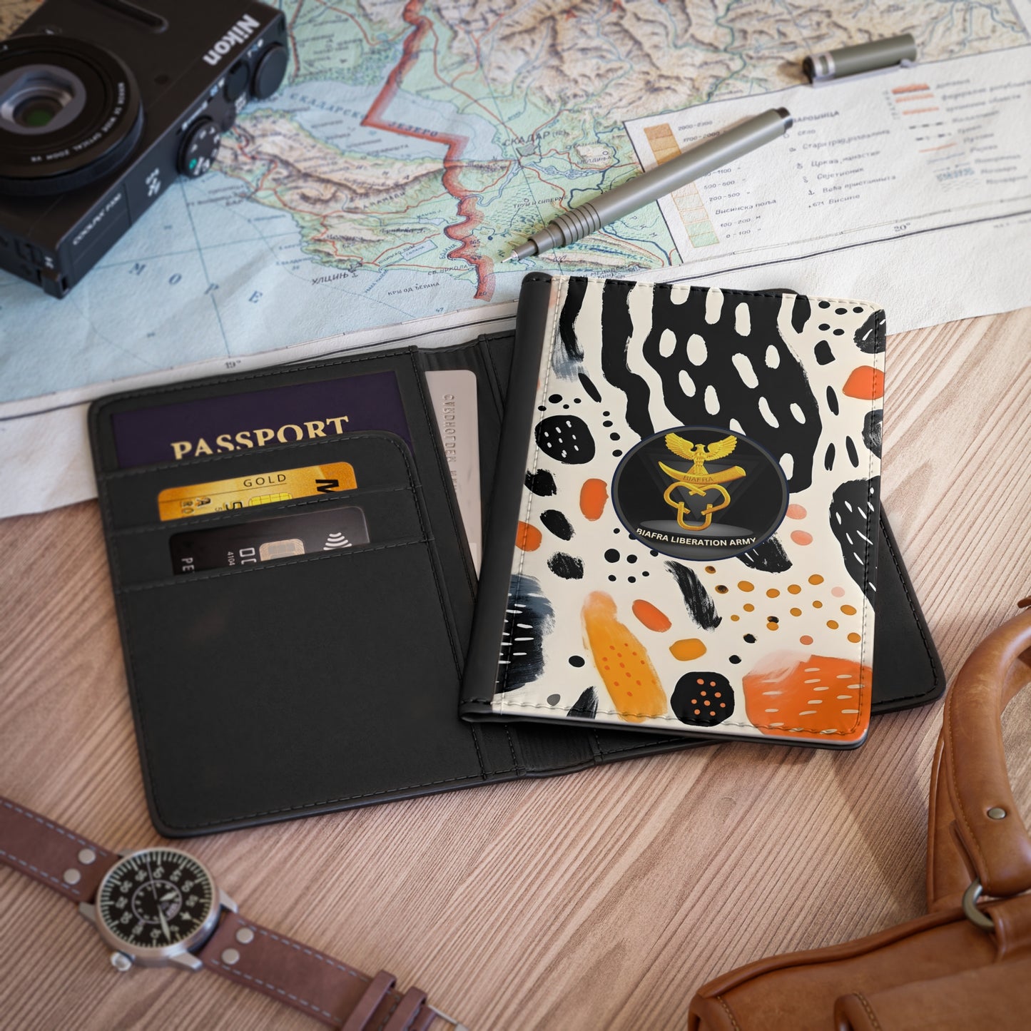 Biafra Liberation Army Passport Cover