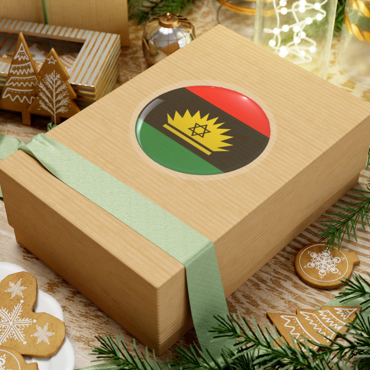 Biafra Kiss-Cut Stickers