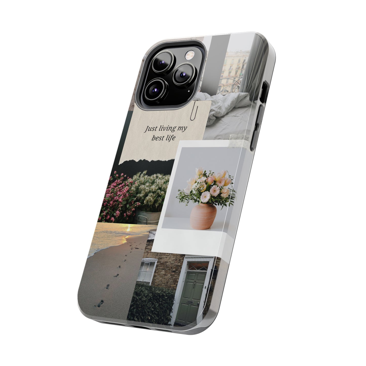 Just Living My Best Life - Tough iPhone Cases (iPhone 7, 8, X, 11, 12, 13, 14, 15)