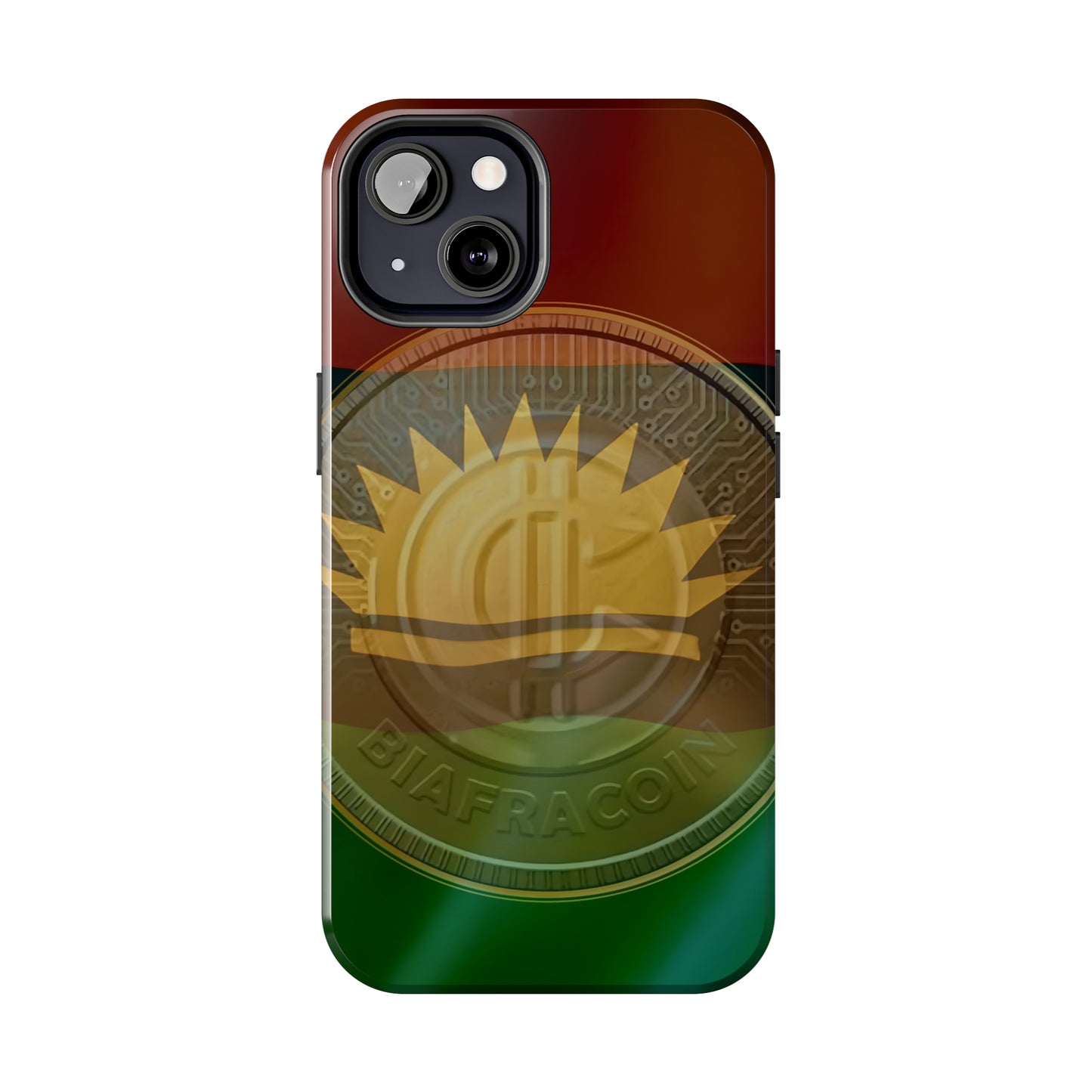 Biafra Coin - Tough iPhone Cases (iPhone 7, 8, X, 11, 12, 13, 14, 15)