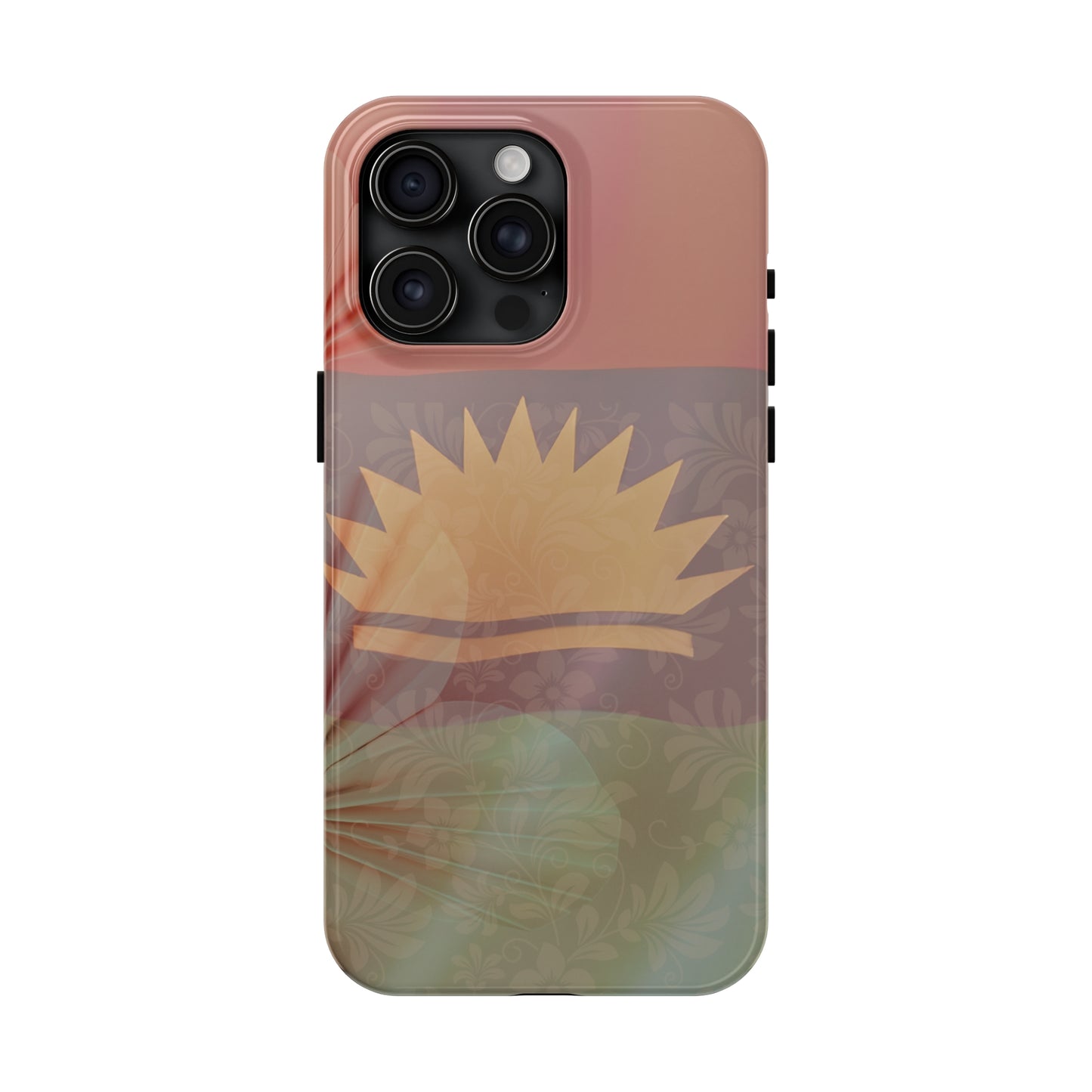 United States of Biafra Flag Flower Blend 5 - Tough iPhone Cases (iPhone 7, 8, X, 11, 12, 13, 14, 15)