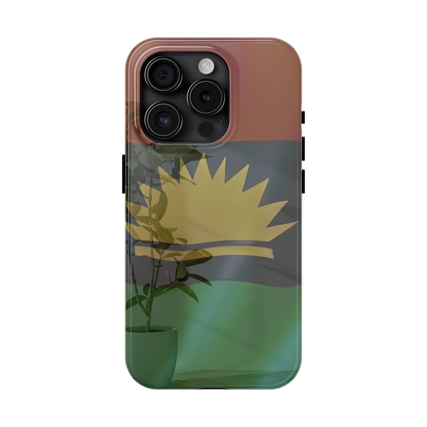 United States of Biafra Flag Plant Vase - Tough iPhone Cases (iPhone 7, 8, X, 11, 12, 13, 14, 15)