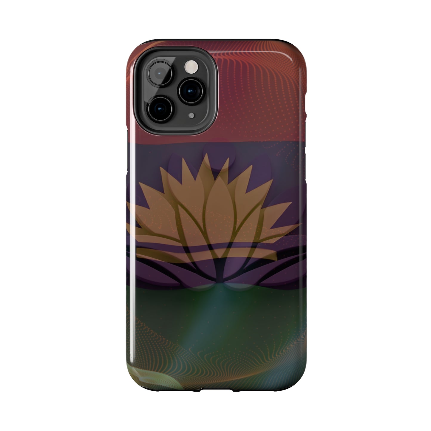 United States of Biafra Flag Flower Blend 1 - Tough iPhone Cases (iPhone 7, 8, X, 11, 12, 13, 14, 15)