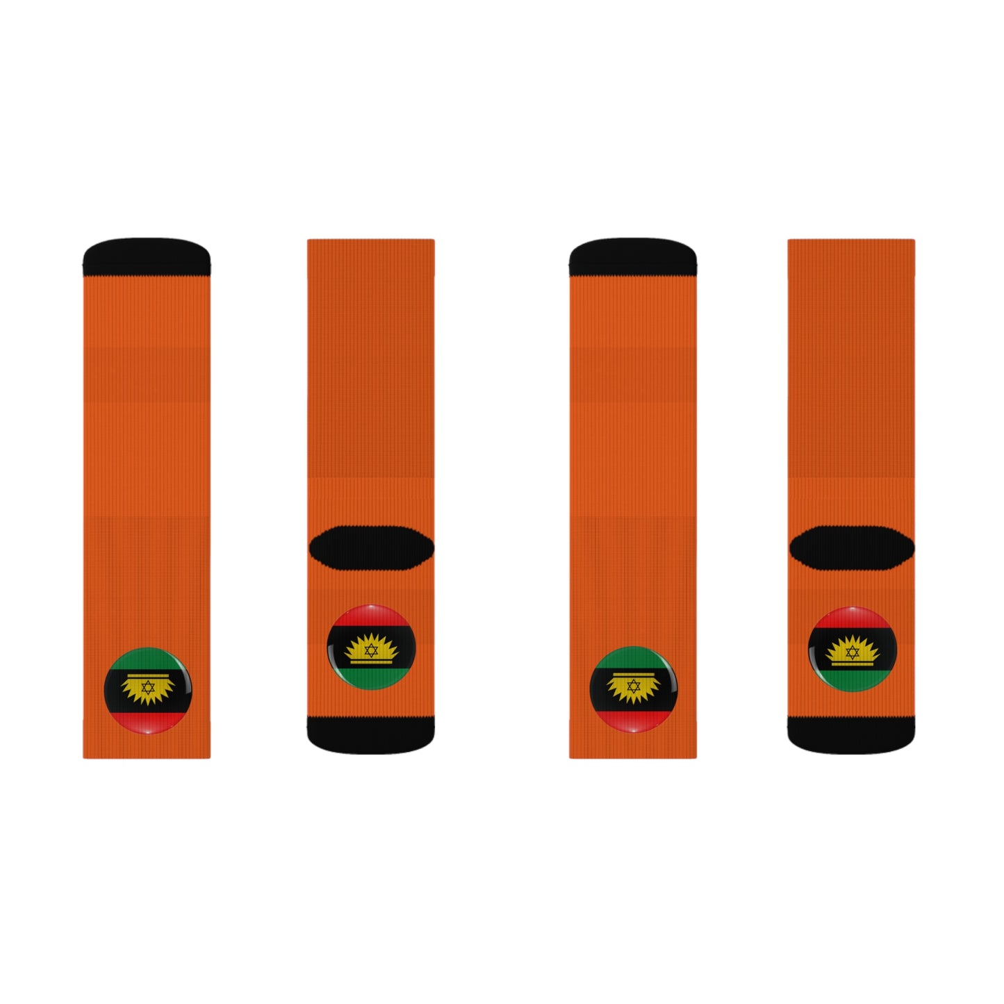 Biafra Socks (Orange)