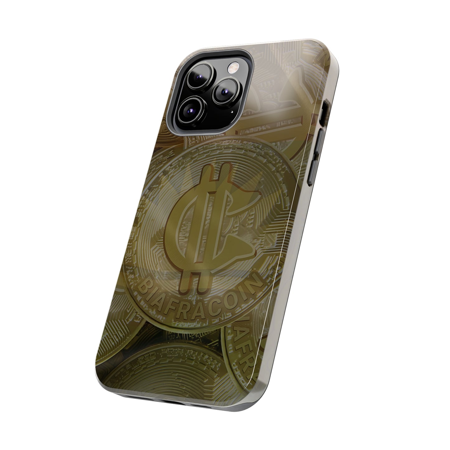 BiafraCoin Ejemma - Tough iPhone Cases (iPhone 7, 8, X, 11, 12, 13, 14, 15)