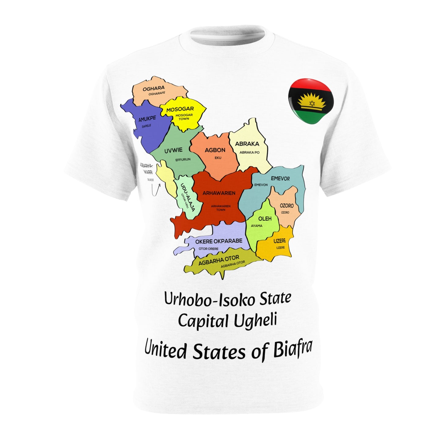 Urhobo-Isoko State, United States of Biafra T-Shirt